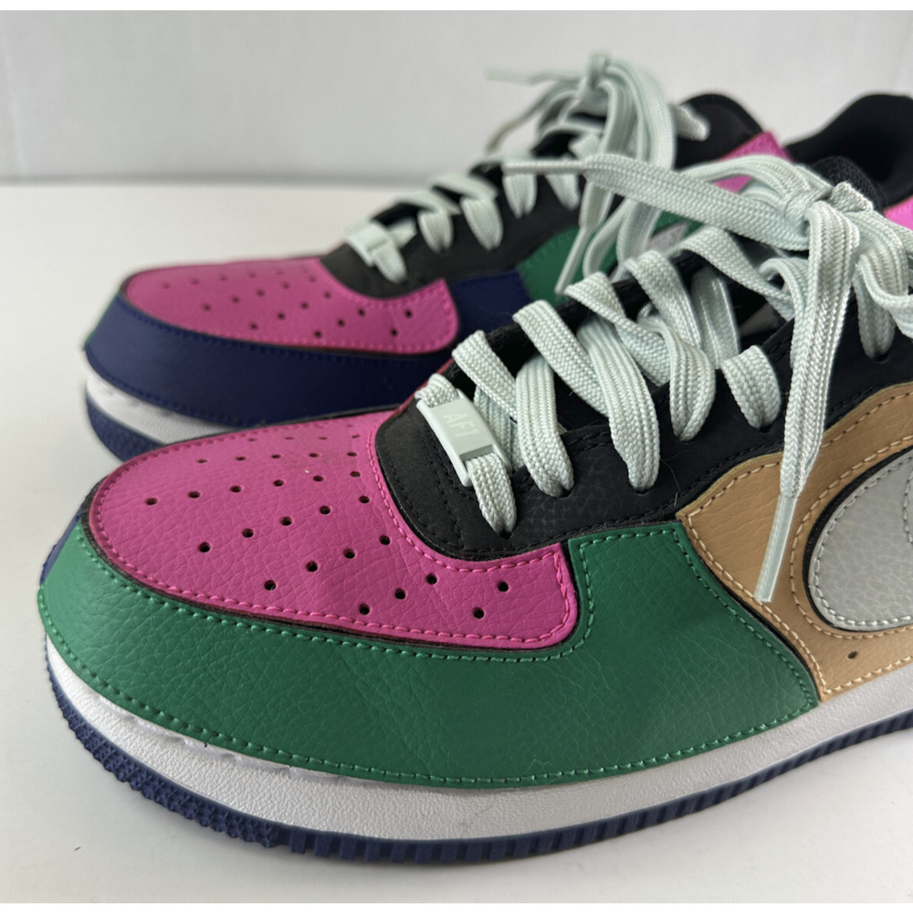 Nike Air Force 1/1 Multi Customizable Sneakers DB2576 Colorblock Shoes US Size 9 - Picture 14 of 16